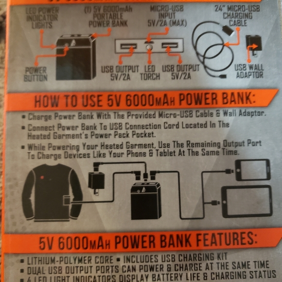 Action Heat Women's heated winter coat Large - Picture 11 of 11